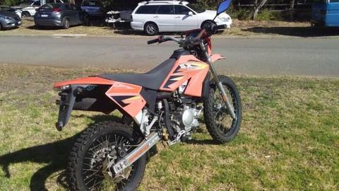 2011 XTM250 Trail Motorcycle