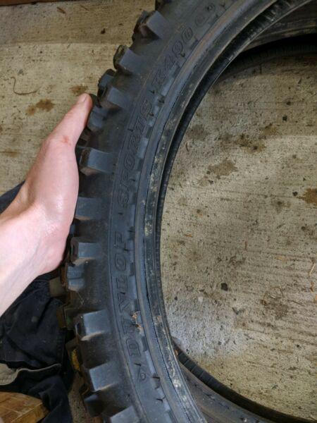 Motorbike tire