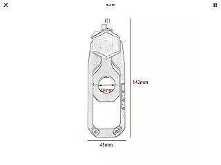 Rear set and chain adjusters Yamaha