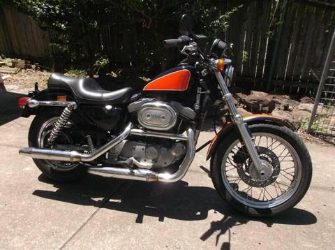 Harley Davidson Sportster , 94 Model, 1200 Close to Stock, Goes Well