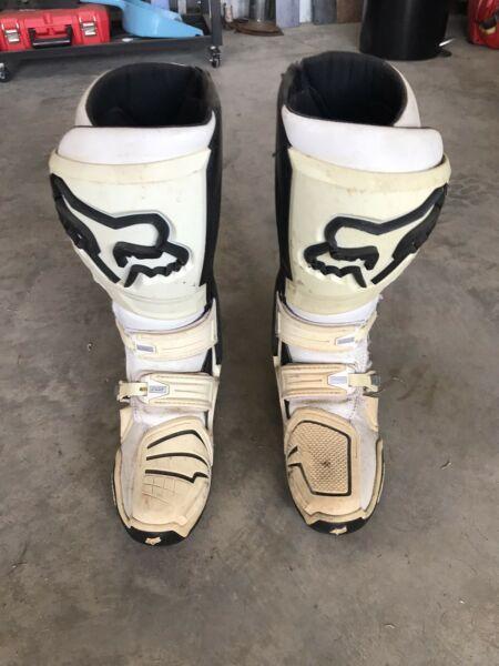 Fox instinct motocross boots size 11