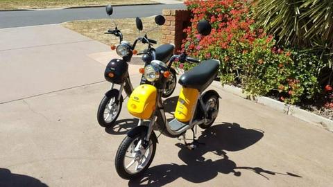 Two ibosa electric E bikes