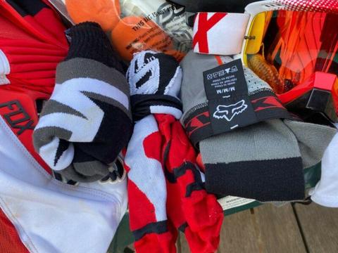 Fox and nothing but the best Mx apparel