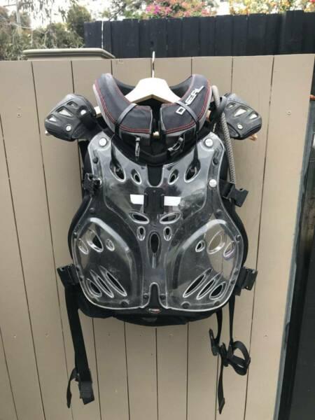 Zac Speed Motocross Backpack, Hydration Pack, Chest Protector & Tools