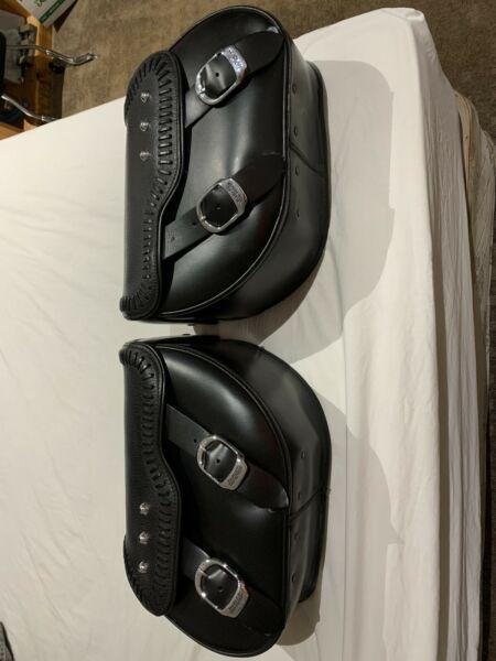 Genuine Harley Davidson Saddle Bags suit Softail