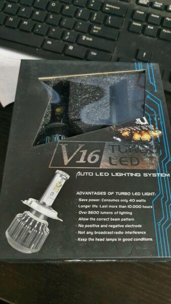 V16 turbo LED H7