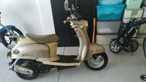 Gold Scooter