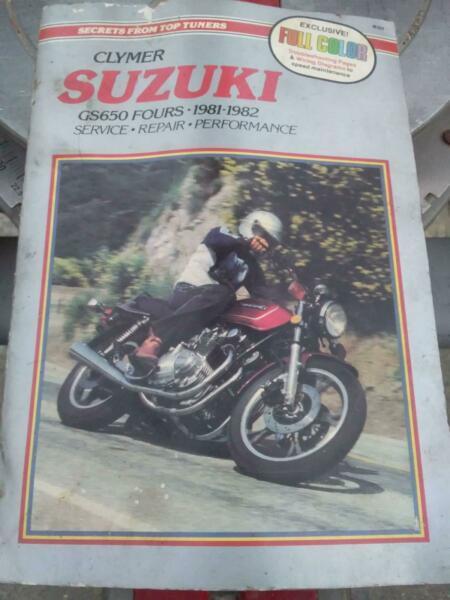 Suzuki GS 650 service manual