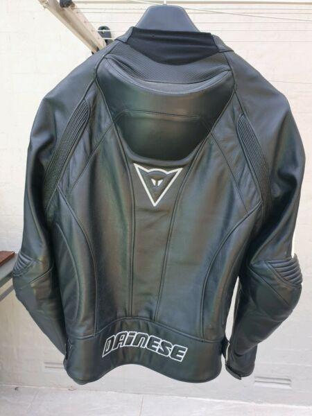 Dainese motorcycle leather jacket