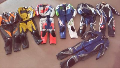 Motorcycle Dainese and Spidi Leathers