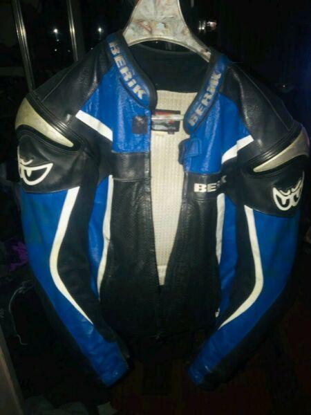 Berik Leather Motorcycle Jacket