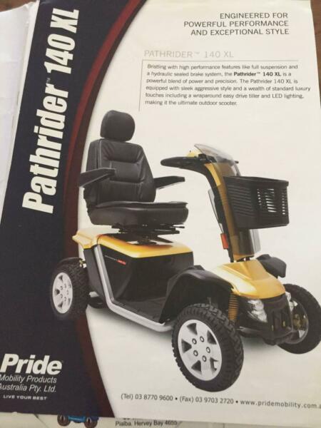 Mobility Scooter Pride Pathrider 140XL