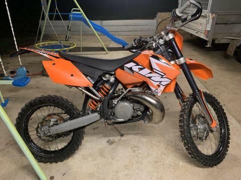 KTM 2008 250 exc rec reg very good condition recently serviced