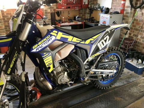 For sale 2017 sherco 250