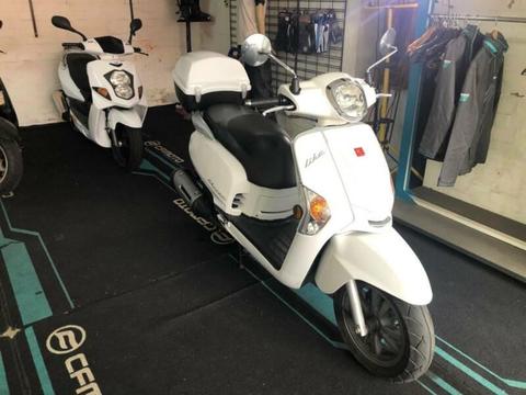 Kymco Like 200i 4665km only 12 months rego 12 Months Interest free