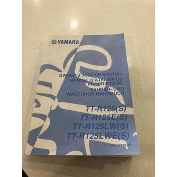 Yamaha TTR 125 Service manual