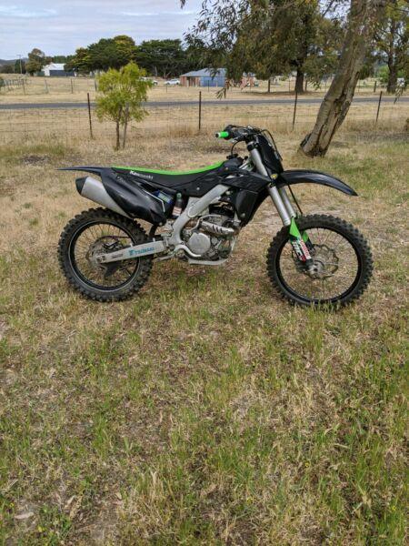 Kx250 f Kawasaki Motorcross bike