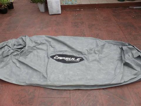 Motorcycle fully enclosed cover
