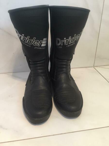 Dririder waterproof motorbike boots