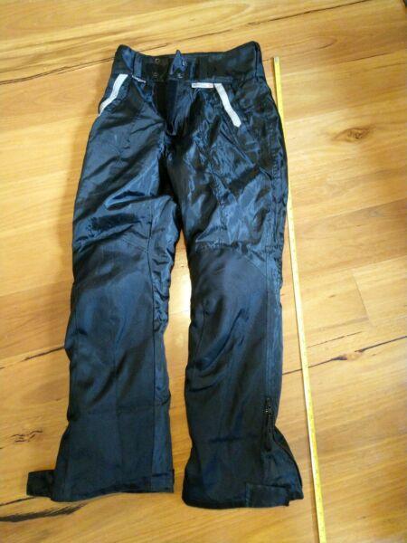Cordura waterproof motorcycle protective rain pants