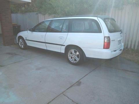 I have a Vx wagon v6 up for trades for motorbike