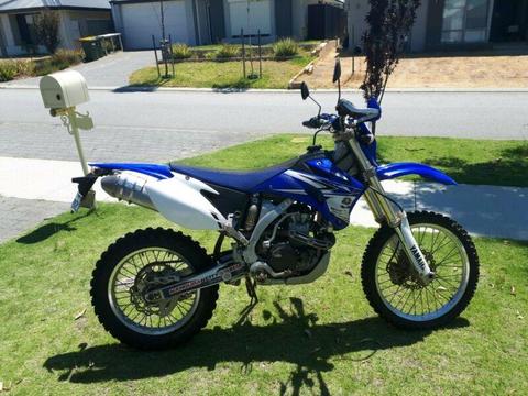 WR450F good condition with trailer