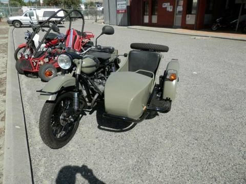 Ural Motorcycle with sidecar