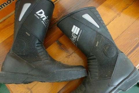 DriRider motorcycle boots size 10 uk