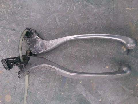 Japanese brake clutch lever set. Not bent. Older style NOW $15- PAIR