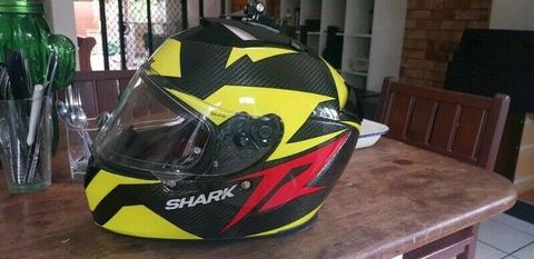 SHARK speed carbon helmet size M and motorcycle jacket