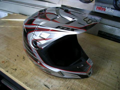 Fox V2 motocross helmet