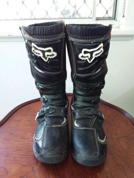 FOX MOTORBIKE BOOTS FOR SALE