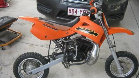 KTM 1999 50CC 2STROKE AIR COOLED $1450 also swm 650 f/injected