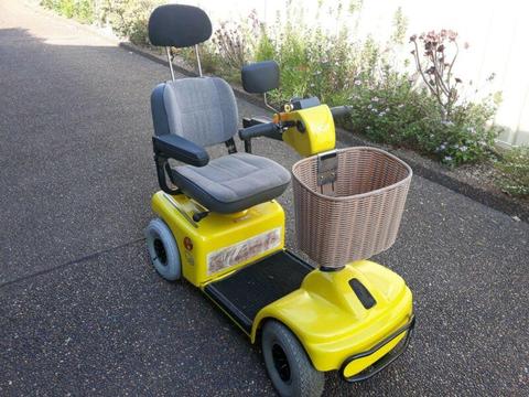 Mobility Scooter - yellow