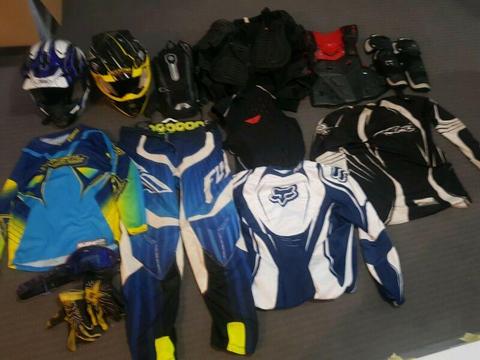 Motorcycle Mx gear great condition some things used less than 6 times