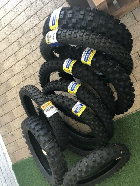 Motorbike Dirt bike tyres - brand new