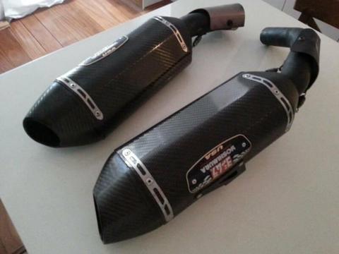 Yoshi exhaust for R1 motorcycle from year 2009 to 2014