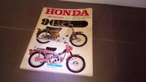 Honda 90 series service manual 1970's