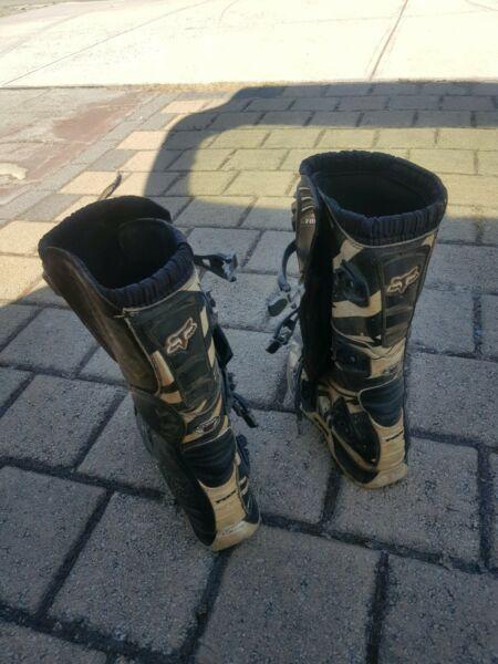 Fox mx boots