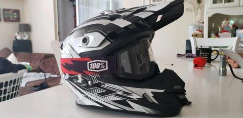 XS adult motorcross helmet