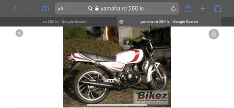 Wanted: WTB. Yamaha rd250 350 lc parts