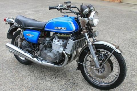 SUZUKI GT750 1974,RUNS WELL