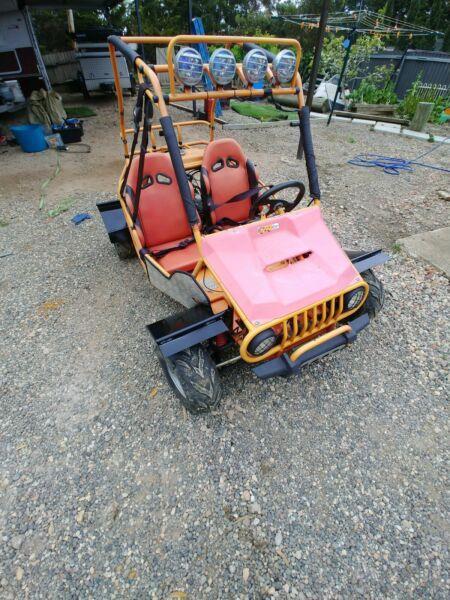 Go cart buggy 125cc twin seat