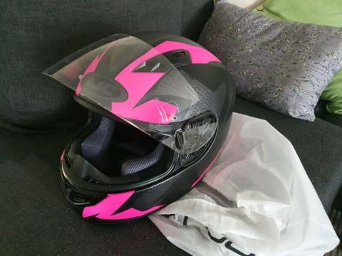 Girls motor bike helmet size L usa