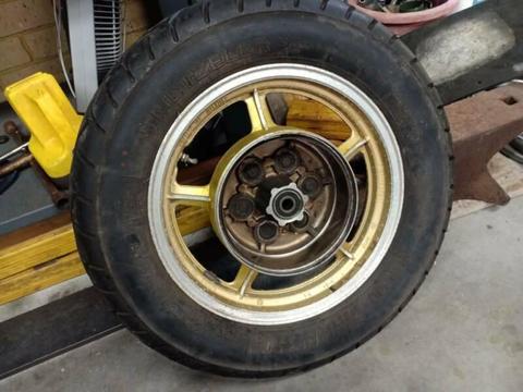 Yamaha XV Virago Rear Wheel and Tyre