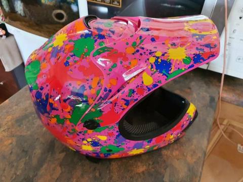 Children's Dirt Bike Helmets x 2