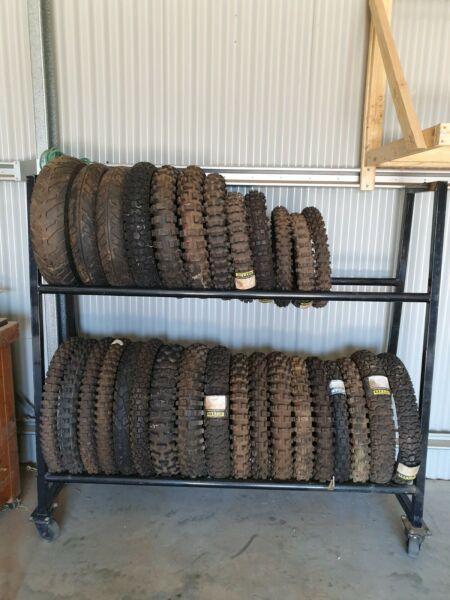 Cheap motorbike tyres and tubes