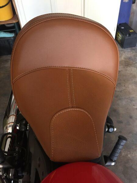 Indian motorcycle single seat