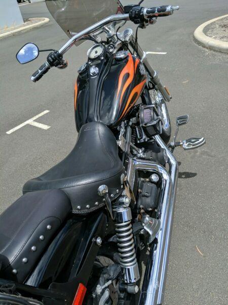 2009 Harley wide glide swaps
