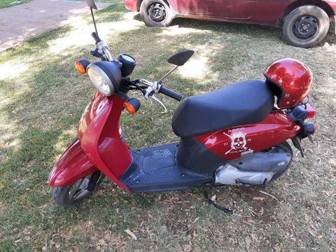 Honda moped